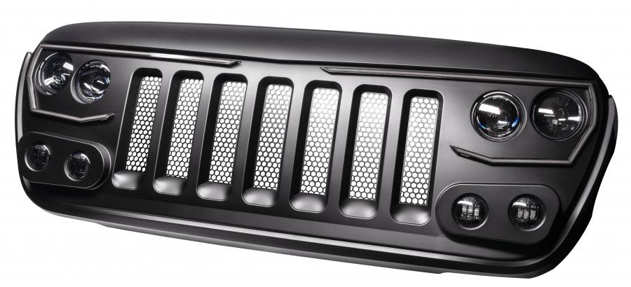 Детали создания Jeep Wrangler Sahara by Oracle Lighting 2019 года  (фото 9 из 9)